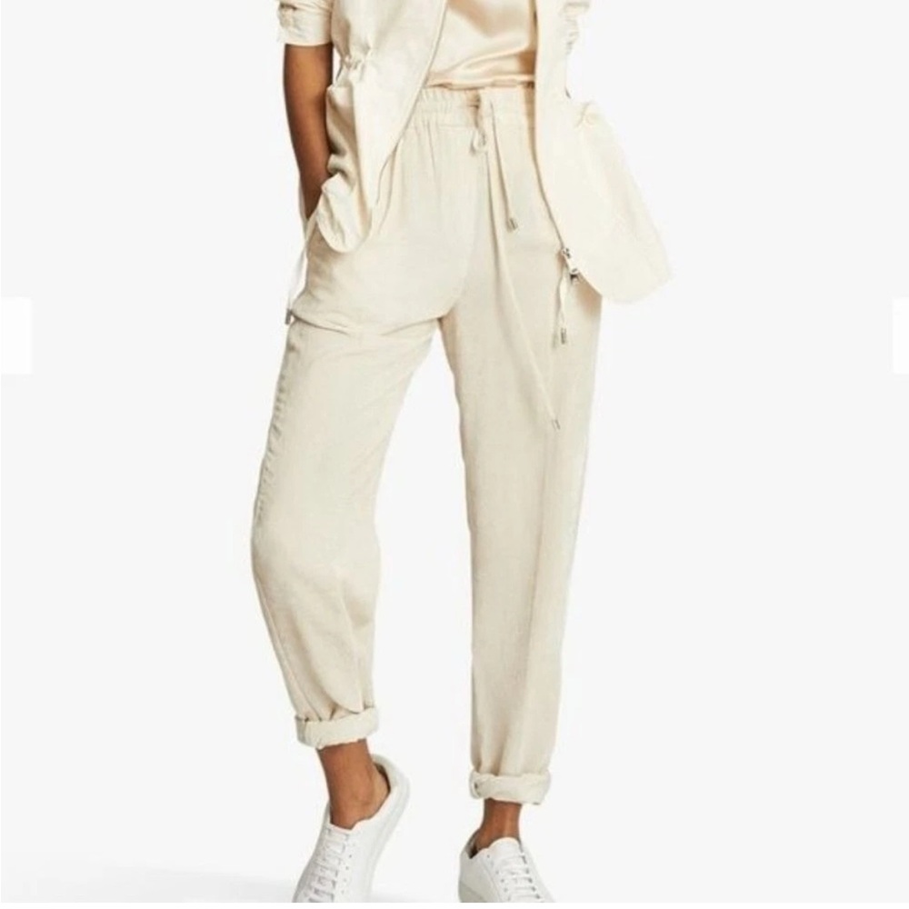 Reiss Cream Women's Track Pants